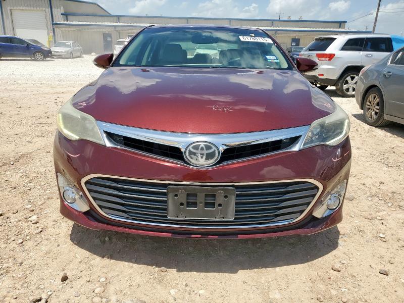 4T1BK1EB3EU106411 - 2014 TOYOTA AVALON BASE BURGUNDY photo 5