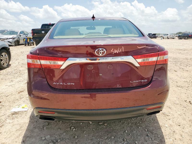 4T1BK1EB3EU106411 - 2014 TOYOTA AVALON BASE BURGUNDY photo 6