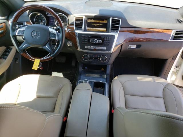 4JGDA5HB6CA029918 - 2012 MERCEDES-BENZ ML 350 4MATIC WHITE photo 8