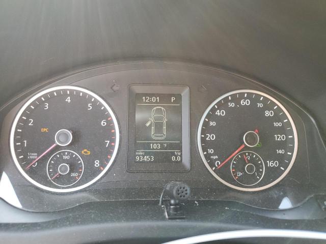 WVGAV7AX7CW581858 - 2012 VOLKSWAGEN TIGUAN S 黑色 照片 9