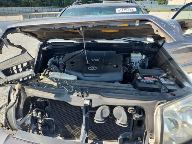 JTEZU14R750044025 - 2005 TOYOTA 4RUNNER SR5 ნაცრისფერი ფოტო 12