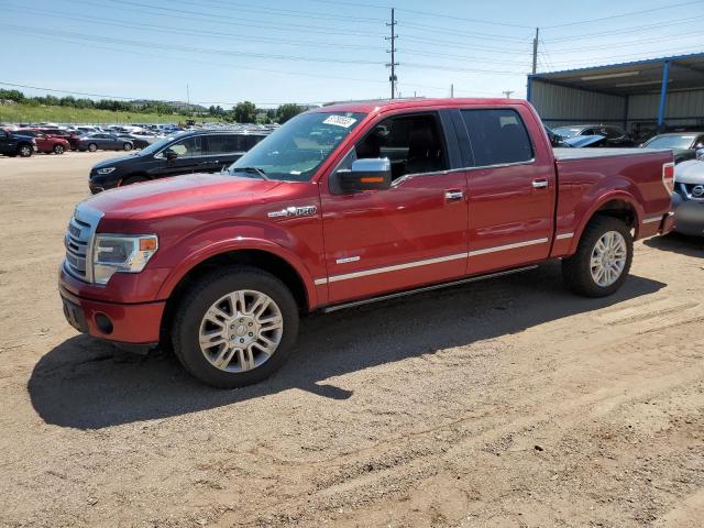 1FTFW1CT6DFB97845 - 2013 FORD F150 SUPERCREW RED photo 1