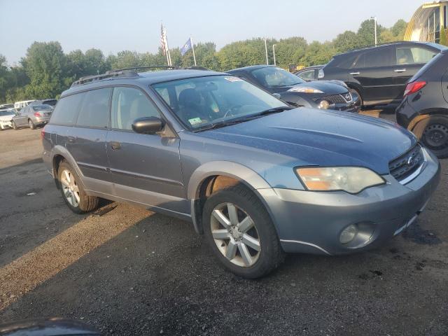 4S4BP61C367335846 - 2006 SUBARU LEGACY OUTBACK 2.5I BLUE photo 4