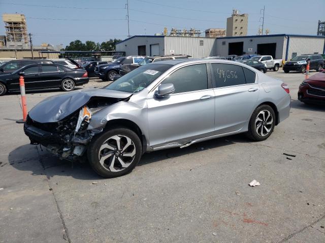 1HGCR2F83GA175232 - 2016 HONDA ACCORD EXL SILVER photo 1