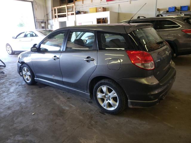2T1KR32E24C311742 - 2004 TOYOTA COROLLA MA XR GRAY photo 2