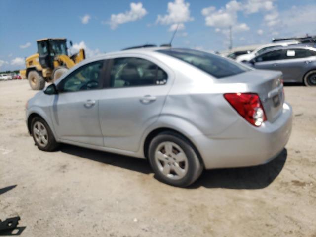 1G1JA5SH0F4208066 - 2015 CHEVROLET SONIC LS SILVER photo 2