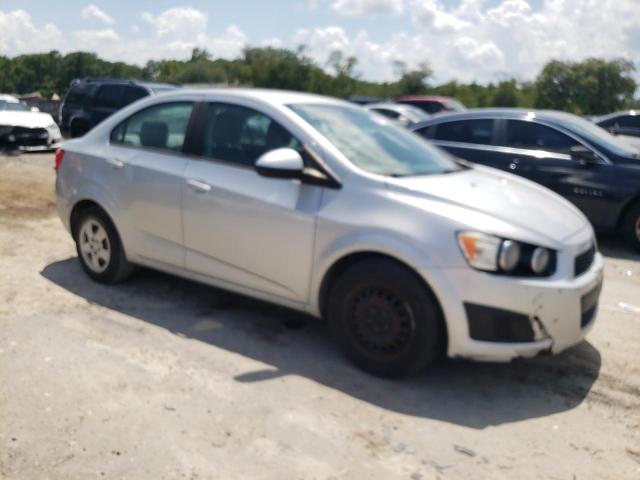 1G1JA5SH0F4208066 - 2015 CHEVROLET SONIC LS SILVER photo 4