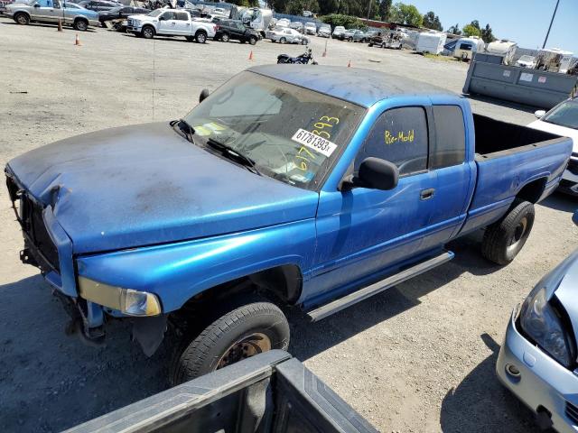 1B7KF23Z5YJ148048 - 2000 DODGE RAM 2500 BLUE photo 1