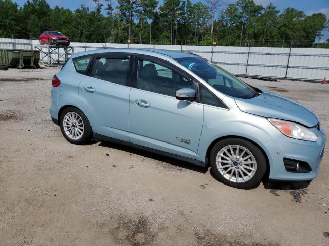 1FADP5CU3EL505678 - 2014 FORD C-MAX SEL PREMIUM GREEN photo 4