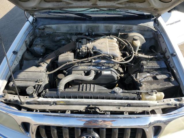 5TEGN92NX4Z400182 - 2004 TOYOTA TACOMA DOUBLE CAB PRERUNNER WHITE photo 11