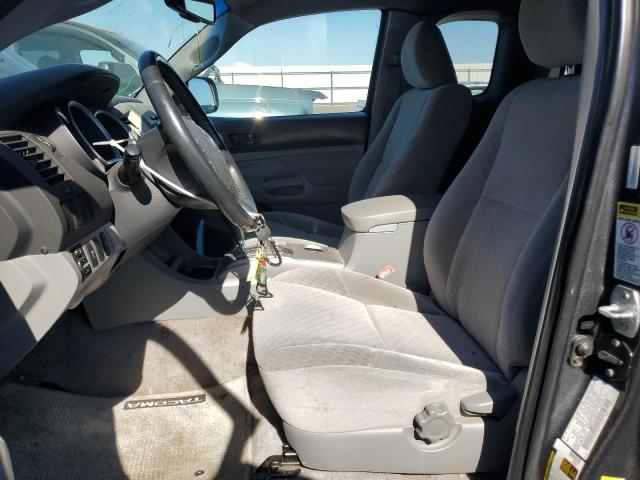 5TETX22N69Z664345 - 2009 TOYOTA TACOMA ACCESS CAB ნაცრისფერი ფოტო 7