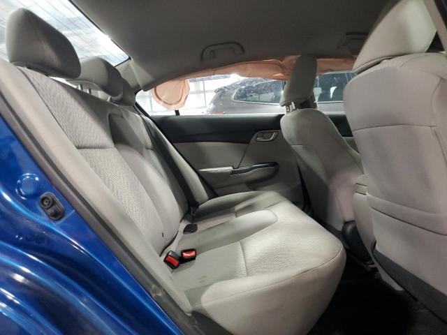 2HGFB2F50FH505416 - 2015 HONDA CIVIC LX BLUE photo 10