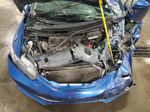 2HGFB2F50FH505416 - 2015 HONDA CIVIC LX BLUE photo 11