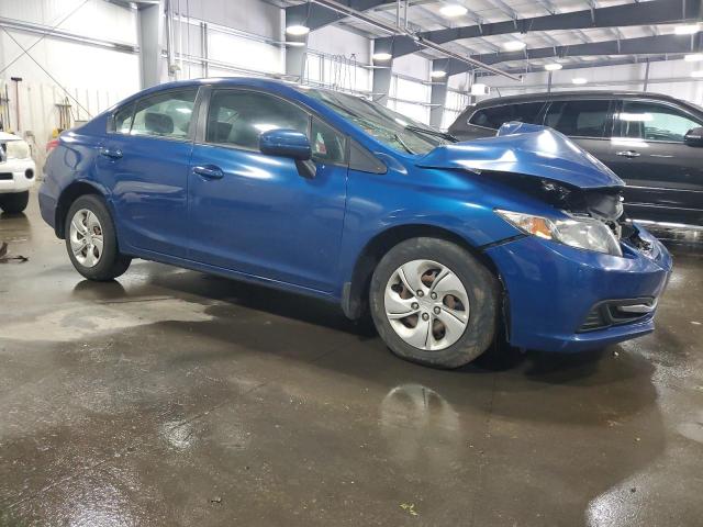2HGFB2F50FH505416 - 2015 HONDA CIVIC LX BLUE photo 4