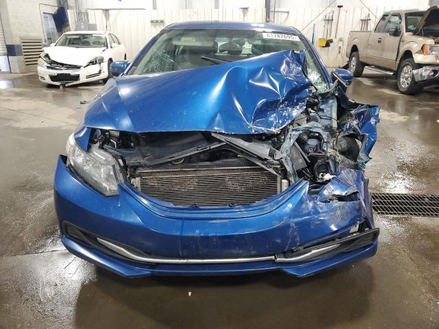 2HGFB2F50FH505416 - 2015 HONDA CIVIC LX BLUE photo 5