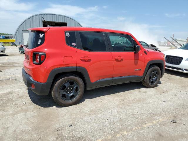 ZACCJAAB4HPE92165 - 2017 JEEP RENEGADE SPORT RED photo 3