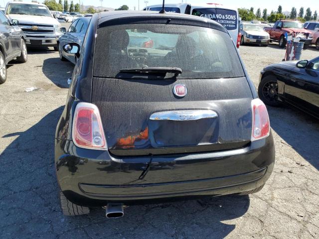 3C3CFFAR4CT339870 - 2012 FIAT 500 POP BLACK photo 6