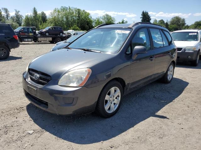 KNAFG525177090608 - 2007 KIA RONDO BASE GRAY photo 1