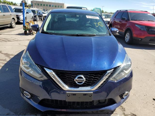 3N1AB7AP1KY297374 - 2019 NISSAN SENTRA S BLUE photo 5