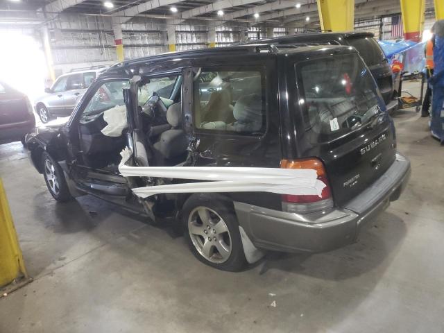 JF1SF655XWH759267 - 1998 SUBARU FORESTER S BLACK photo 2