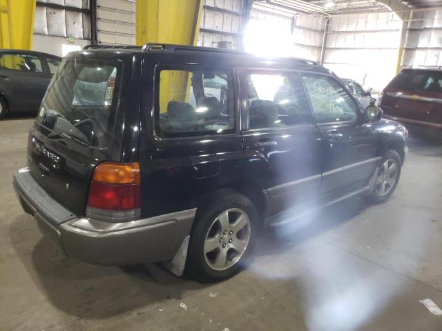 JF1SF655XWH759267 - 1998 SUBARU FORESTER S BLACK photo 3