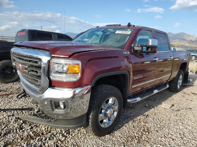 1GT423C81FF561621 - 2015 GMC SIERRA K3500 SLT RED photo 1