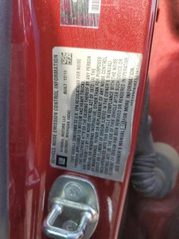 1GT423C81FF561621 - 2015 GMC SIERRA K3500 SLT RED photo 12