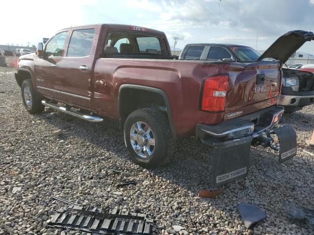 1GT423C81FF561621 - 2015 GMC SIERRA K3500 SLT RED photo 2