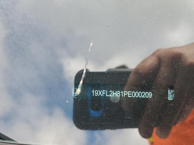 19XFL2H81PE000209 - 2023 HONDA CIVIC SPORT WHITE photo 12