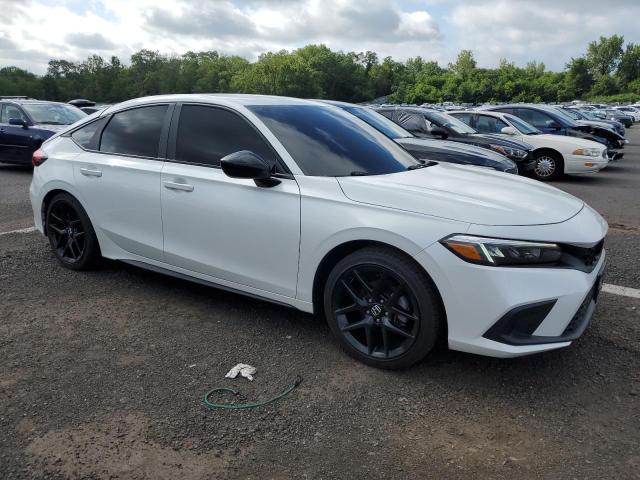 19XFL2H81PE000209 - 2023 HONDA CIVIC SPORT WHITE photo 4