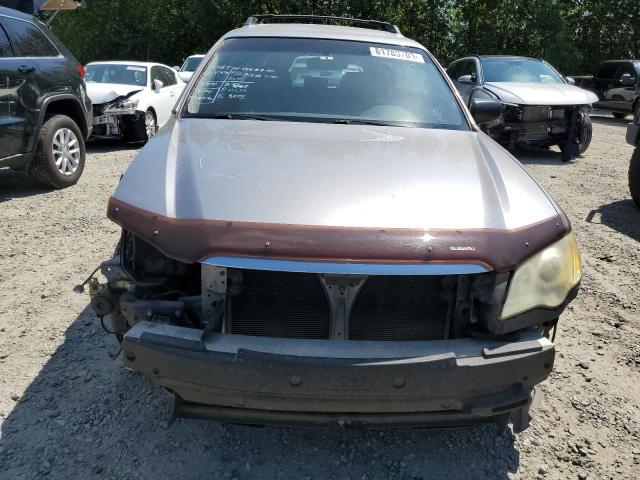 4S4BP60C187329595 - 2008 SUBARU OUTBACK SILVER photo 5