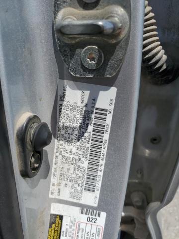 5TEJU62N26Z205347 - 2006 TOYOTA TACOMA DOUBLE CAB PRERUNNER SILVER photo 12