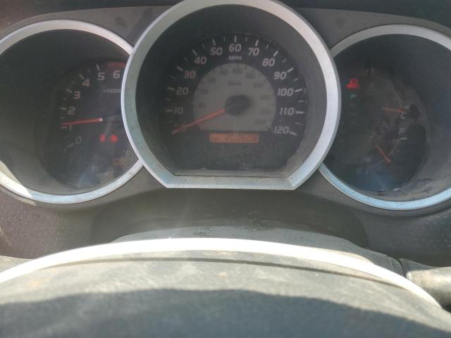 5TEJU62N26Z205347 - 2006 TOYOTA TACOMA DOUBLE CAB PRERUNNER SILVER photo 9