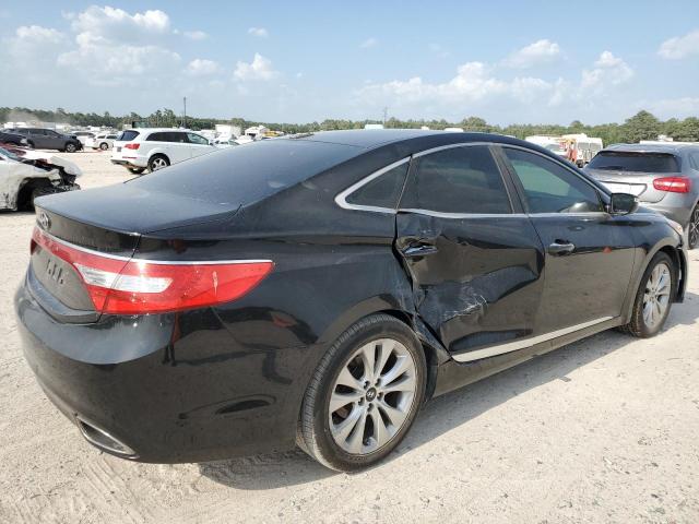 KMHFG4JG5CA124736 - 2012 HYUNDAI AZERA GLS BLACK photo 3