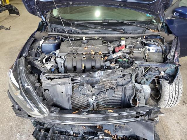 3N1AB7AP6KY221892 - 2019 NISSAN SENTRA S 蓝色 照片 11