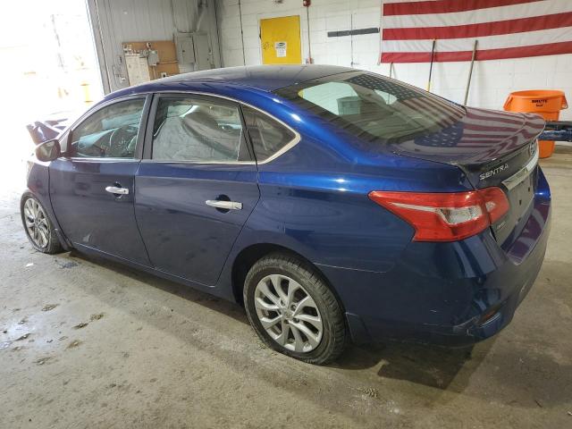 3N1AB7AP6KY221892 - 2019 NISSAN SENTRA S 蓝色 照片 2