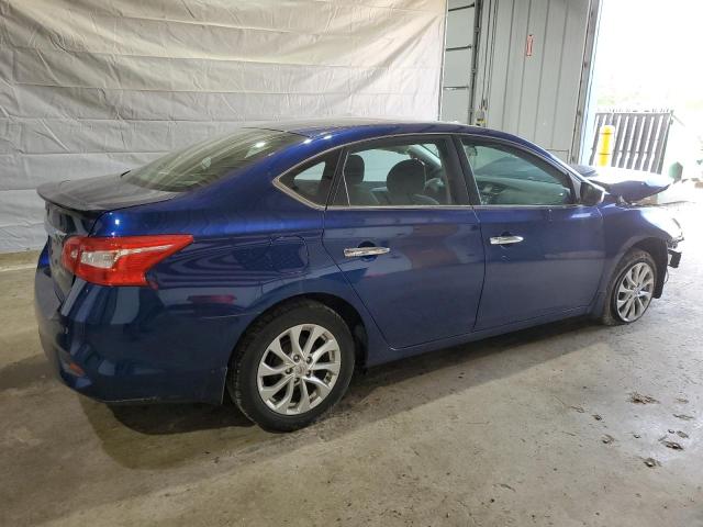 3N1AB7AP6KY221892 - 2019 NISSAN SENTRA S 蓝色 照片 3