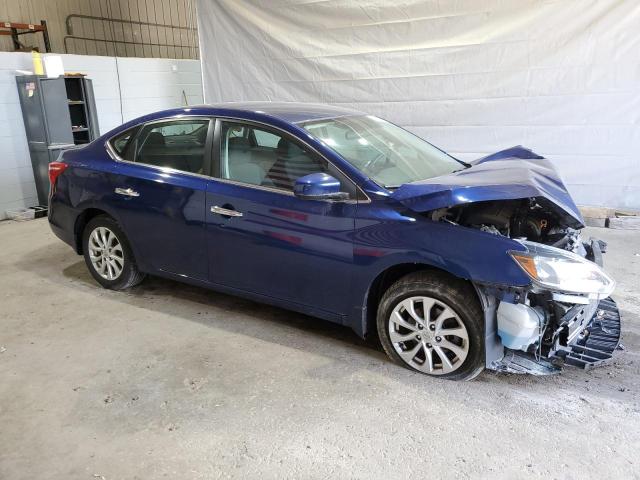 3N1AB7AP6KY221892 - 2019 NISSAN SENTRA S 蓝色 照片 4