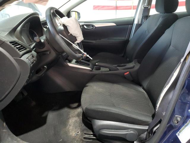 3N1AB7AP6KY221892 - 2019 NISSAN SENTRA S 蓝色 照片 7