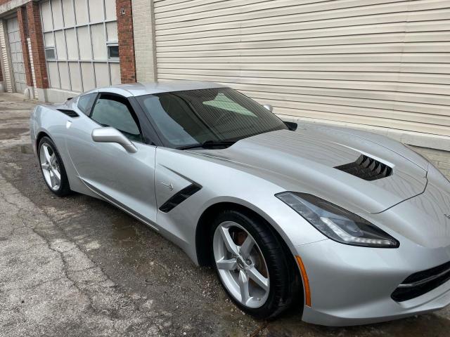 1G1YA2D73F5115456 - 2015 CHEVROLET CORVETTE STINGRAY 1LT SILVER photo 1