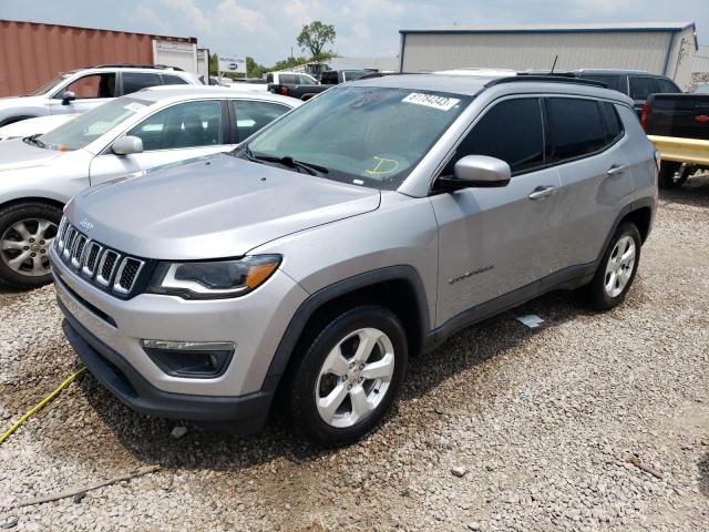 3C4NJDBB1JT331750 - 2018 JEEP COMPASS LATITUDE GRAY photo 1