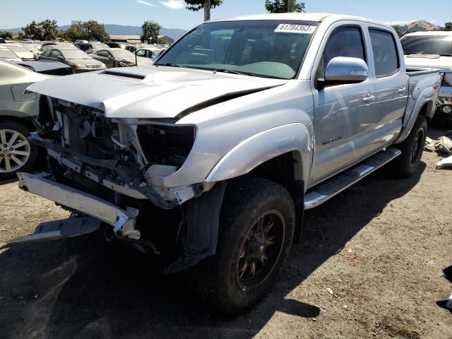 3TMJU4GN2DM150552 - 2013 TOYOTA TACOMA DOUBLE CAB PRERUNNER SILVER photo 1