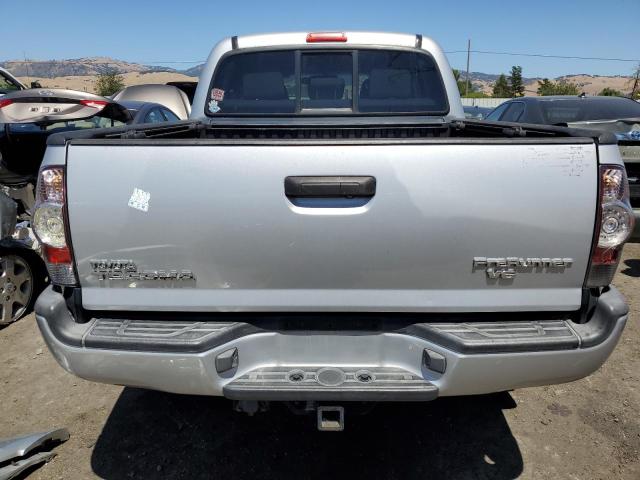 3TMJU4GN2DM150552 - 2013 TOYOTA TACOMA DOUBLE CAB PRERUNNER SILVER photo 6