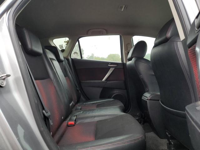 JM1BL1H43A1313858 - 2010 MAZDA SPEED 3 SILVER photo 10