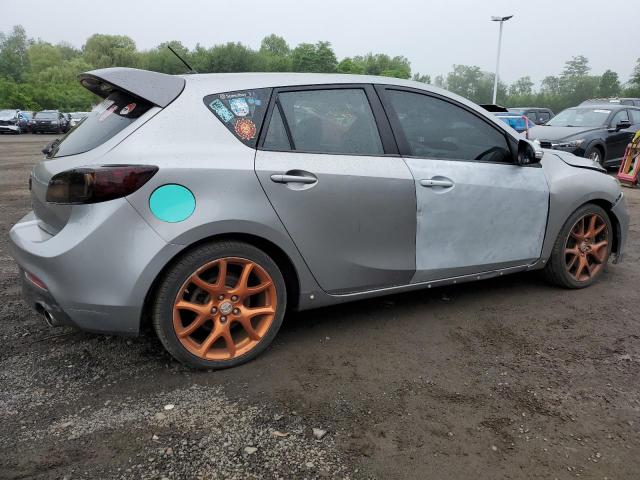 JM1BL1H43A1313858 - 2010 MAZDA SPEED 3 SILVER photo 3