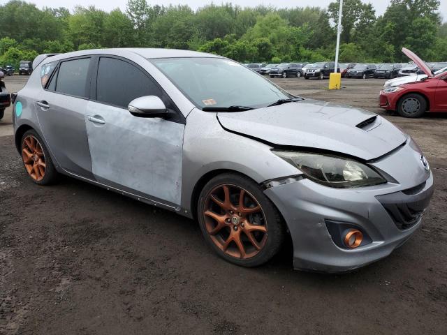 JM1BL1H43A1313858 - 2010 MAZDA SPEED 3 SILVER photo 4