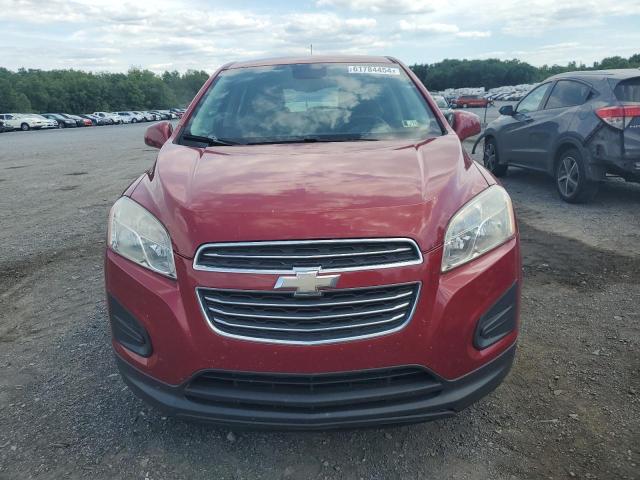 KL7CJPSBXFB100490 - 2015 CHEVROLET TRAX 1LS RED photo 5