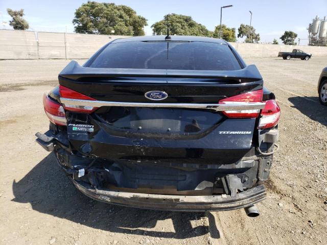 3FA6P0SU5JR246152 - 2018 FORD FUSION TITANIUM/PLATINUM PHEV BLACK photo 6