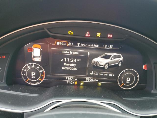 WA1LAAF77HD030261 - 2017 AUDI Q7 PREMIUM PLUS WHITE photo 9