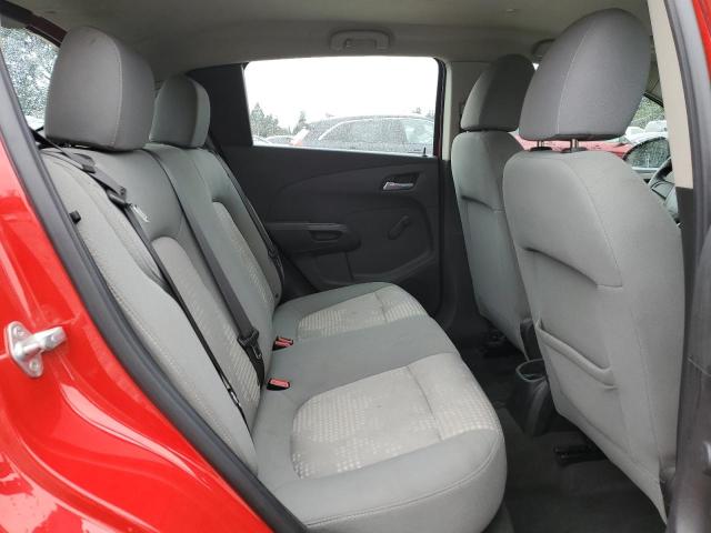 1G1JB6SH6C4120122 - 2012 CHEVROLET SONIC LS წითელი ფოტო 11